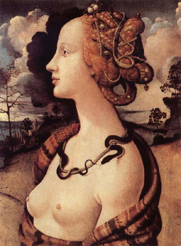 Piero di Cosimo Portrat of Simonetta Vespucci